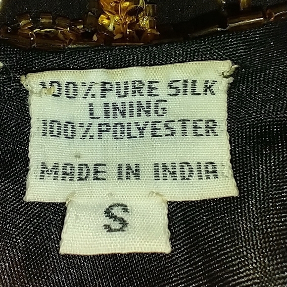 VINTAGE SCALA SEQUINED AND BEADED JACKET - Picture 5 of 9